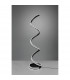 Nuria Modern LED Integrated Floor Lamp Black Matt 2300-3000-4000K with Footswitch-3