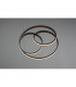Nuria Modern 60W LED Pendant Ceiling Light Black Matt 2300-3000-4000K-3