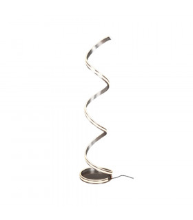 Nuria Modern LED Integrated Floor Lamp Nickel Matt 2300-3000-4000K with Footswitch-1