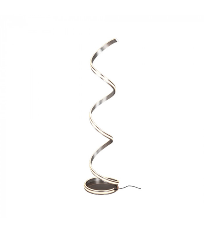 Nuria Modern LED Integrated Floor Lamp Nickel Matt 2300-3000-4000K with Footswitch-1