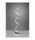 Nuria Modern LED Integrated Floor Lamp Nickel Matt 2300-3000-4000K with Footswitch-3