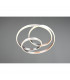 Nuria Modern 60W LED Pendant Ceiling Light Nickel Matt 2300-3000-4000K-4