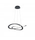 Oakland Modern 52W LED Pendant Ceiling Light Anthracite 3000K-1