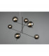 Pure Modern 6 Light Multi Arm Pendant Ceiling Light Anthracite-4
