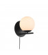 Pure Modern Wall Lamp Black Matt-1