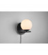 Pure Modern Wall Lamp Black Matt-2