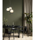 Pure Modern 3 Light Multi Arm Pendant Ceiling Light Black Matt-3