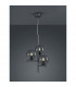 Pure Modern 3 Light Multi Arm Pendant Ceiling Light Anthracite-2