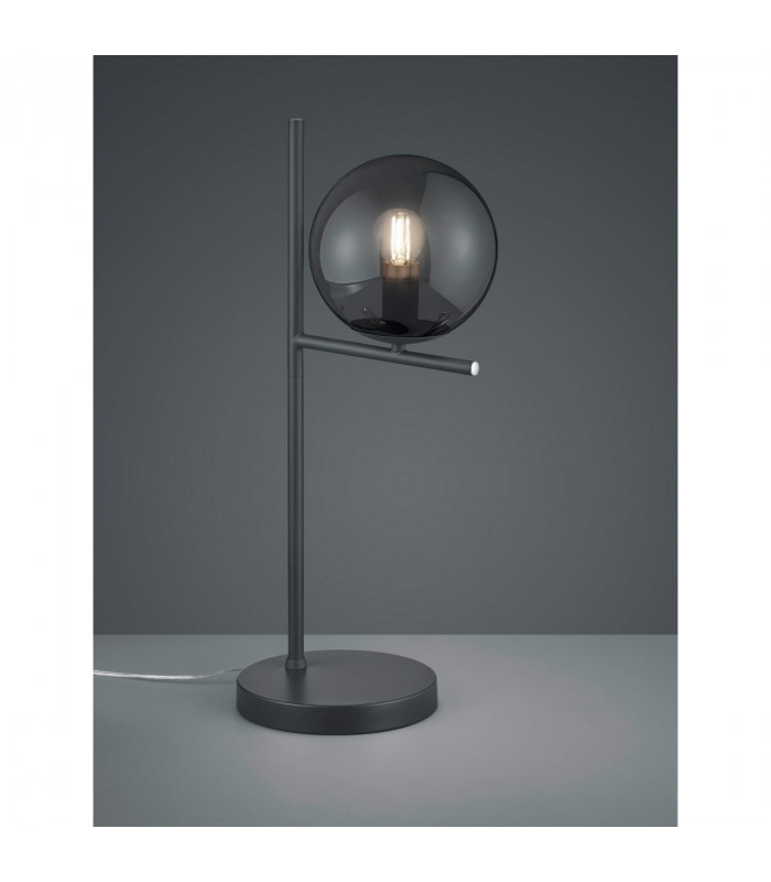 Pure Modern Globe Table Lamp Anthracite-2