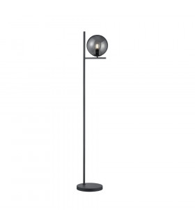 Pure Modern Floor Lamp Anthracite with Footswitch-1