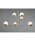 Pure Modern 6 Light Multi Arm Pendant Ceiling Light Brass Matt-5