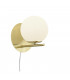 Pure Modern Wall Lamp Brass Matt-1