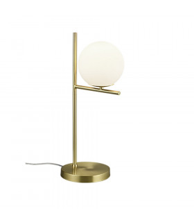 Pure Modern Globe Table Lamp Brass Matt-1