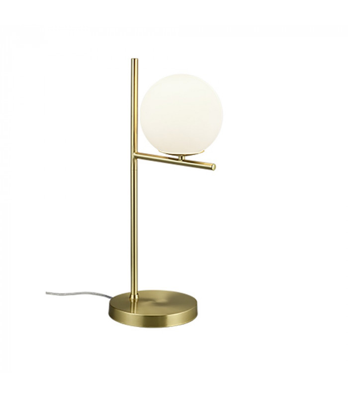 Pure Modern Globe Table Lamp Brass Matt-1