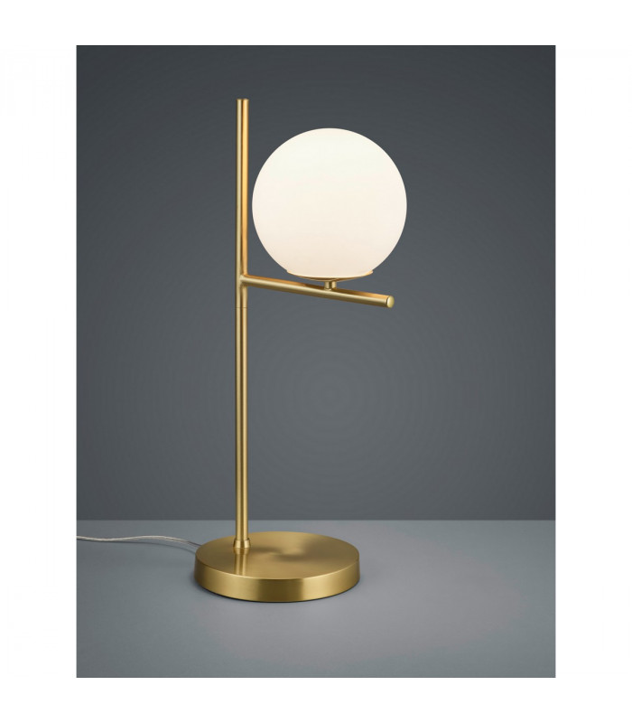 Pure Modern Globe Table Lamp Brass Matt-2