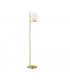 Pure Modern Floor Lamp Brass Matt with Footswitch-1