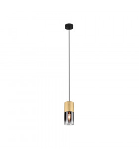 Robin Modern Slim Pendant Ceiling Light Brass Matt-1