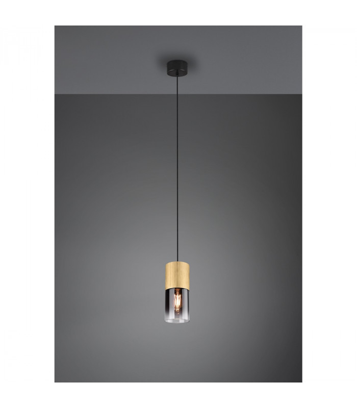 Robin Modern Slim Pendant Ceiling Light Brass Matt-2