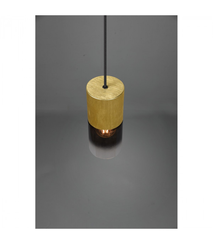 Robin Modern Slim Pendant Ceiling Light Brass Matt-3
