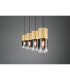 Robin Modern 4 Light Bar Pendant Ceiling Light Brass Matt-4