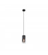 Robin Modern Slim Pendant Ceiling Light Black Matt-1