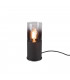 Robin Modern Cylindrical Table Lamp Black Matt-1