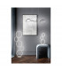 Rondo Modern 37W LED Pendant Ceiling Light Black Matt 3000K-4