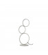 Rondo Modern 17W LED Table Lamp White Matt 3000K-1