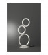 Rondo Modern 17W LED Table Lamp White Matt 3000K-2