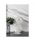 Rondo Modern 17W LED Table Lamp White Matt 3000K-3