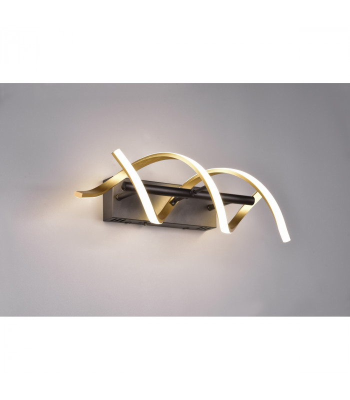 Sequence Modern 22W LED Wall Lamp Brass Matt 2300-3000-4000K-2