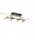 Sequence Modern 41W LED Semi Flush Light Brass Matt 2300-3000-4000K-1