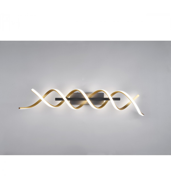 Sequence Modern 41W LED Semi Flush Light Brass Matt 2300-3000-4000K-5