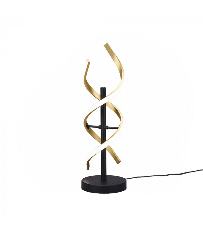 Sequence Modern 20.5W LED Table Lamp Brass Matt 2300-3000-4000K-1