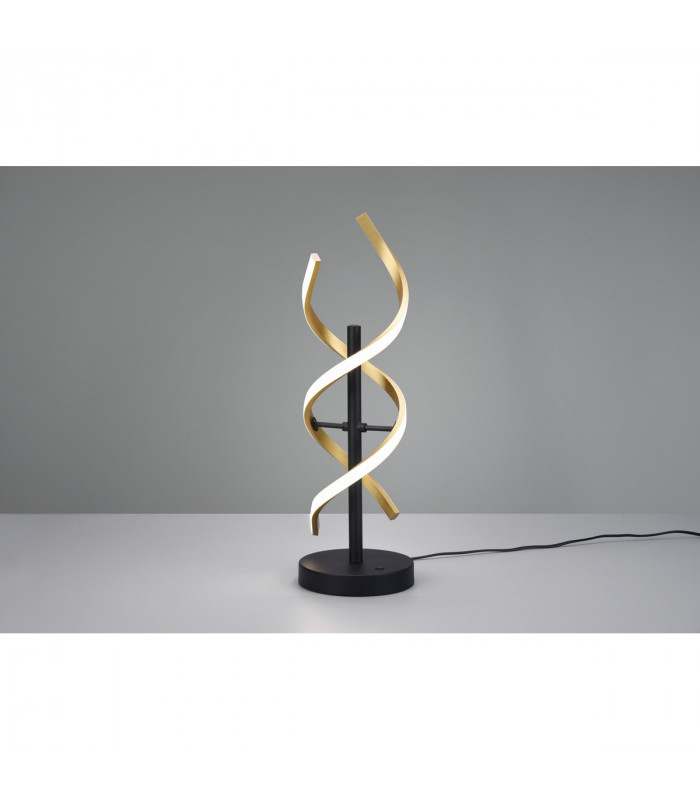Sequence Modern 20.5W LED Table Lamp Brass Matt 2300-3000-4000K-2