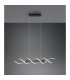 Sequence Modern Bar Pendant Ceiling Light Brushed aluminium 2300-3000-4000K-5