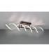 Sequence Modern 41W LED Semi Flush Light Brushed aluminium 2300-3000-4000K-3