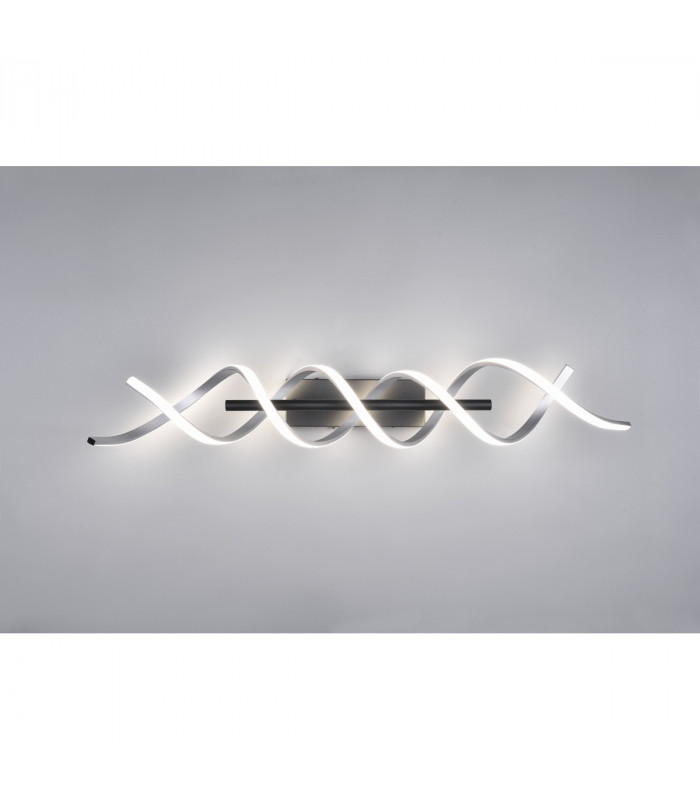 Sequence Modern 41W LED Semi Flush Light Brushed aluminium 2300-3000-4000K-5
