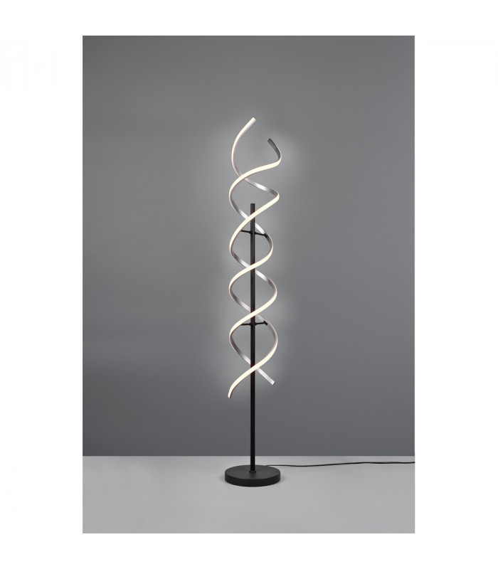 Sequence Modern LED Integrated Floor Lamp Brushed aluminium 2300-3000-4000K-3