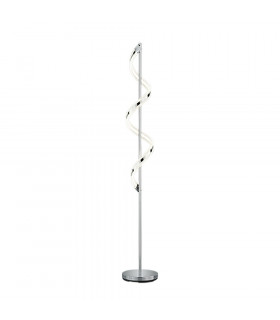 Sydney Modern LED Integrated Floor Lamp Chrome 3000K-1