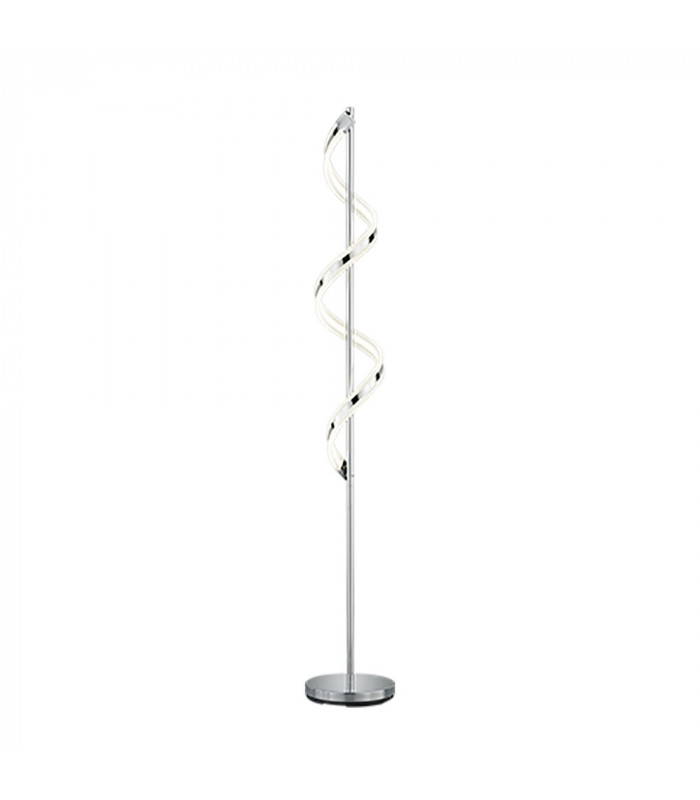 Sydney Modern LED Integrated Floor Lamp Chrome 3000K-1