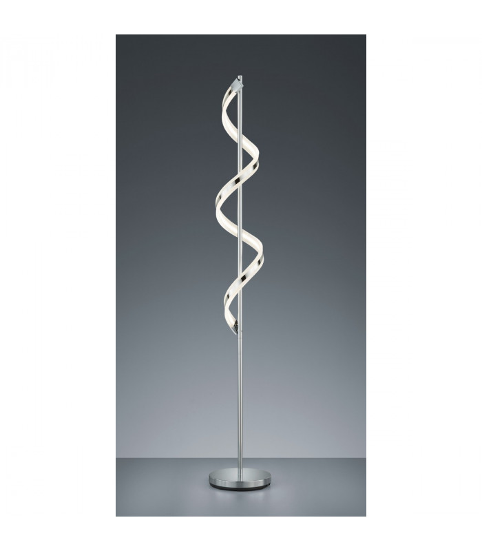 Sydney Modern LED Integrated Floor Lamp Chrome 3000K-2