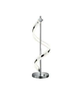 Sydney Modern 20W LED Table Lamp Chrome 3000K-1