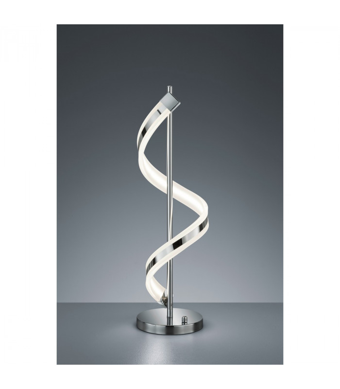 Sydney Modern 20W LED Table Lamp Chrome 3000K-2