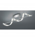 Sydney Modern 18W LED Semi Flush Light Chrome 3000K-2