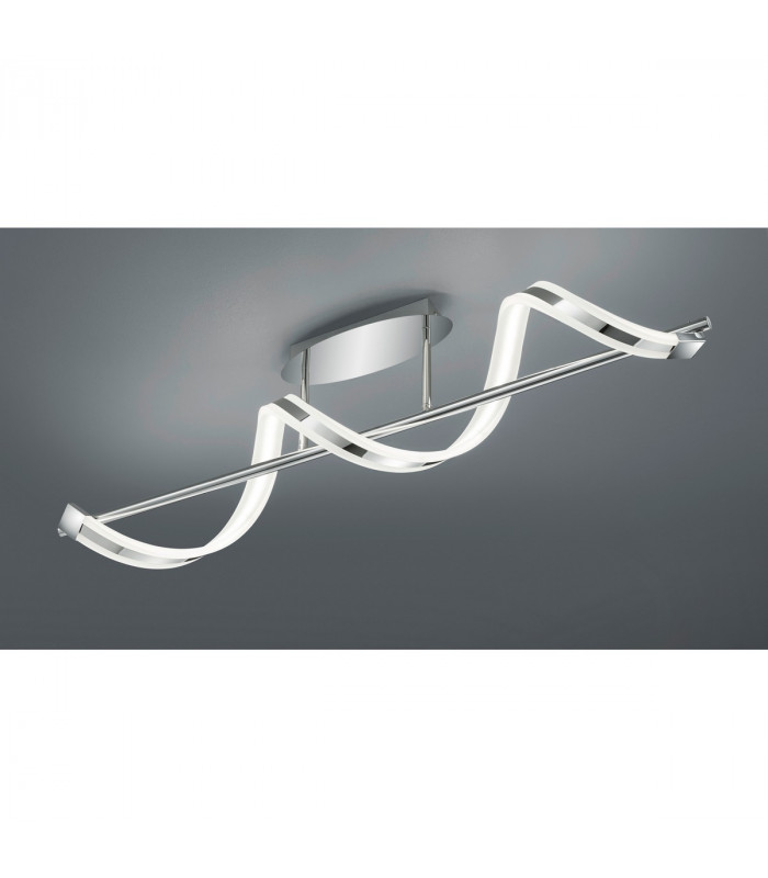 Sydney Modern 18W LED Semi Flush Light Chrome 3000K-2