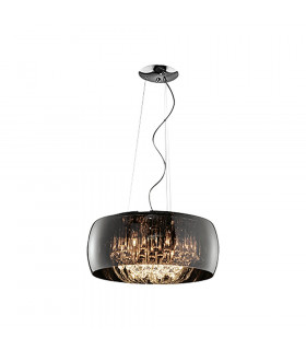 Vapore Modern 6 Light Pendant Ceiling Light Chrome-1