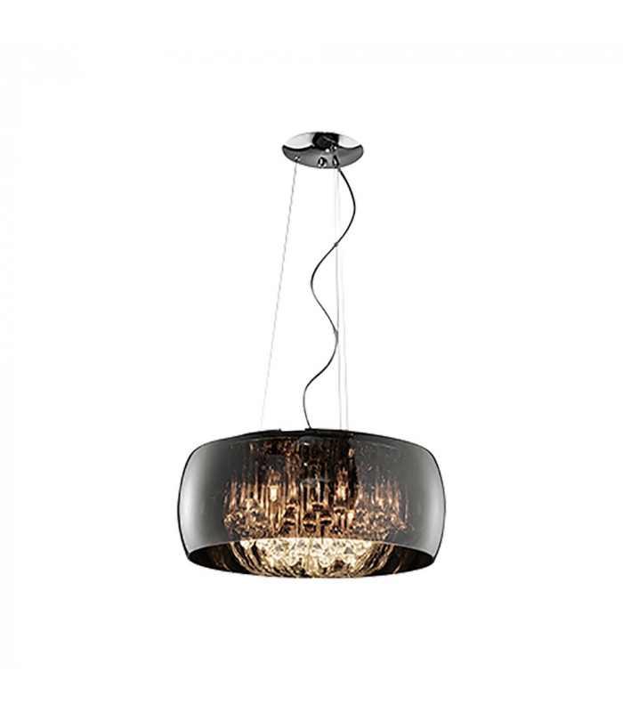 Vapore Modern 6 Light Pendant Ceiling Light Chrome-1
