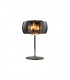 Vapore Modern 3 Light Glass Table Lamp Chrome-1