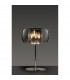 Vapore Modern 3 Light Glass Table Lamp Chrome-2